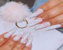She has immense love for her nails and always keeps them clean and beautiful by trying different nail arts.